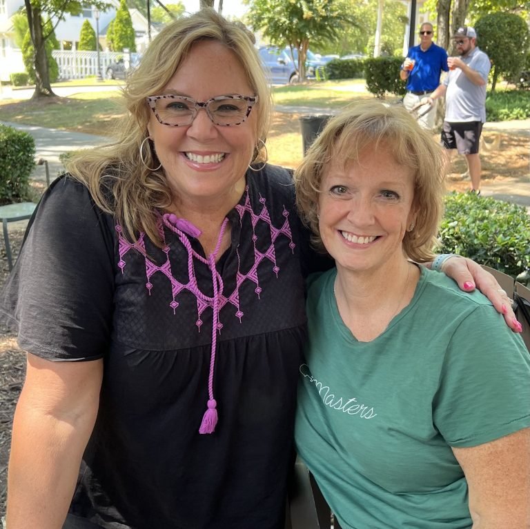 Supporting each other at fundraisers