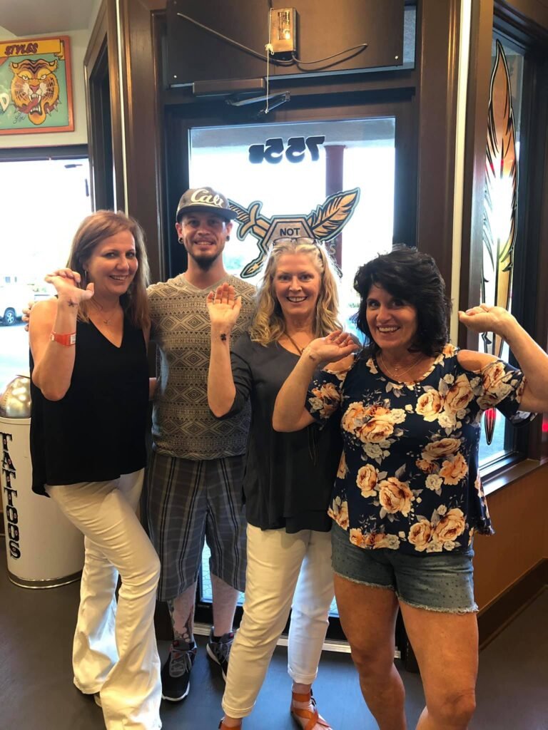 Getting tribute tattoos =)