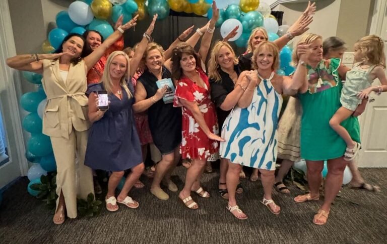 Having fun @ our book signing party!