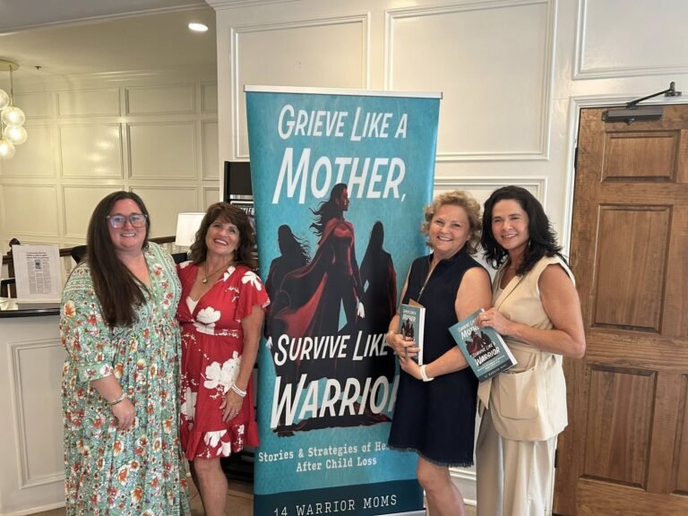 At our book signing party!